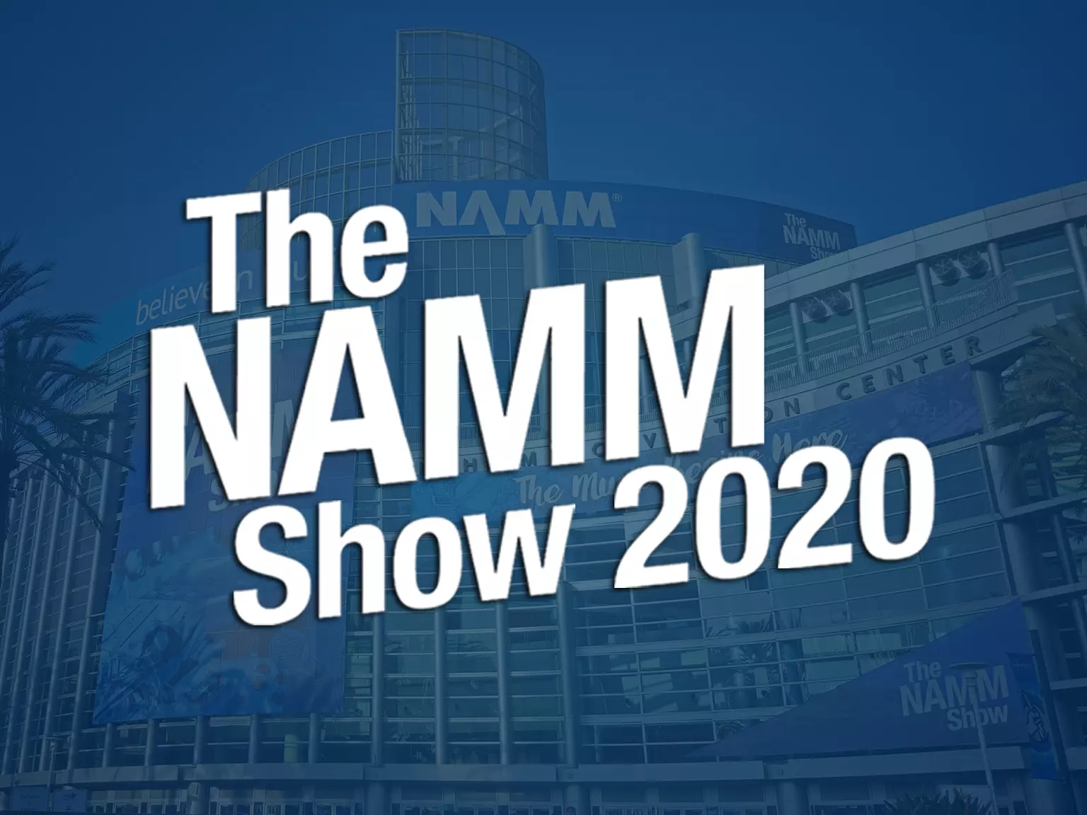 We are at the 2020 winter NAMM show!